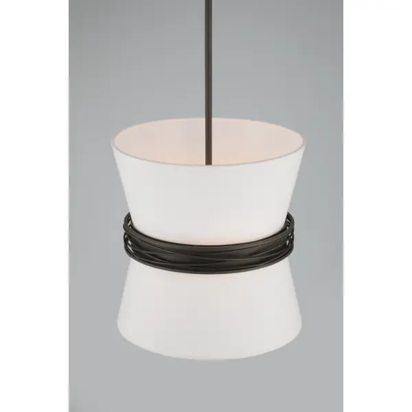 Dalvor 14" 3-Light Pendant in Dark Bronze - Image 6
