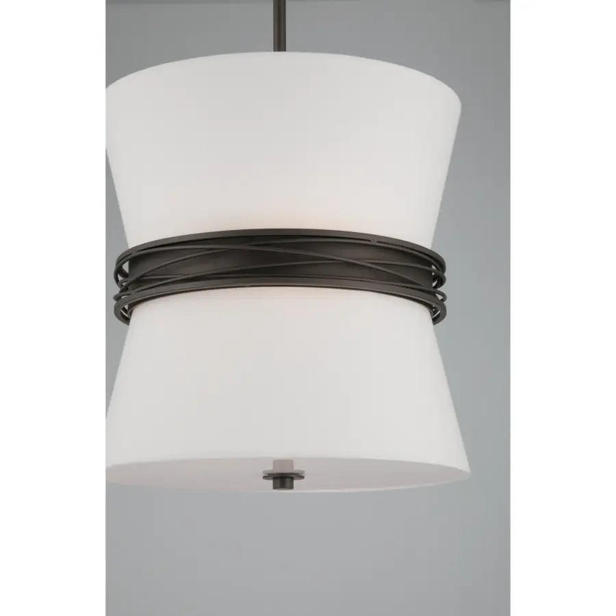 Dalvor 14" 3-Light Pendant in Dark Bronze - Image 7