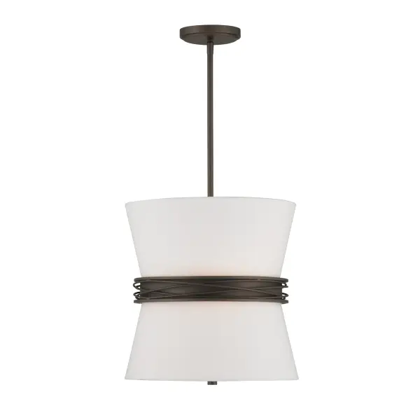 Dalvor 14" 3-Light Pendant in Dark Bronze - Image 10