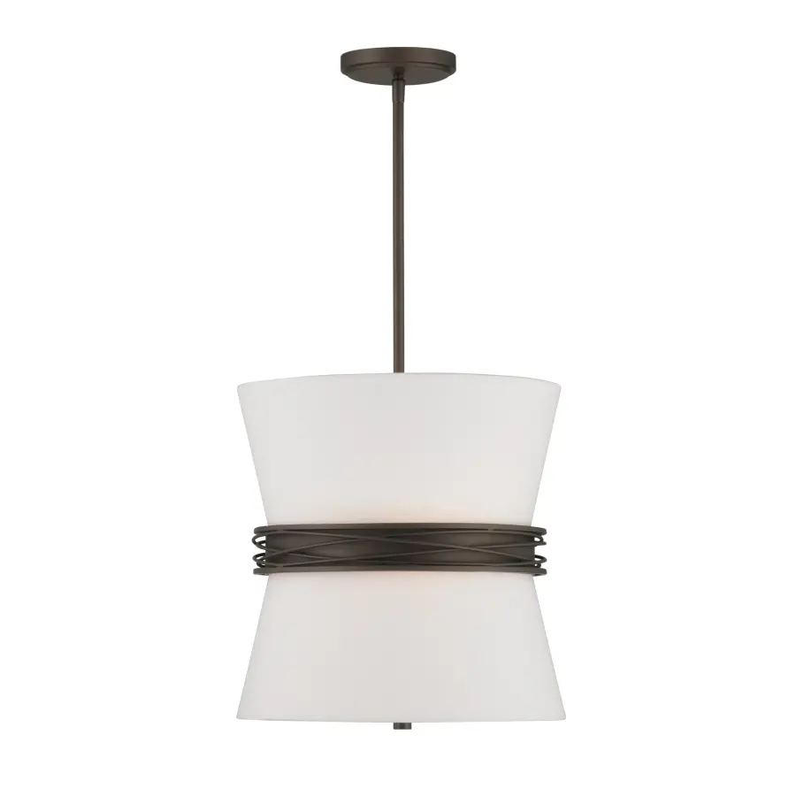 Dalvor 14" 3-Light Pendant in Dark Bronze - Image 10