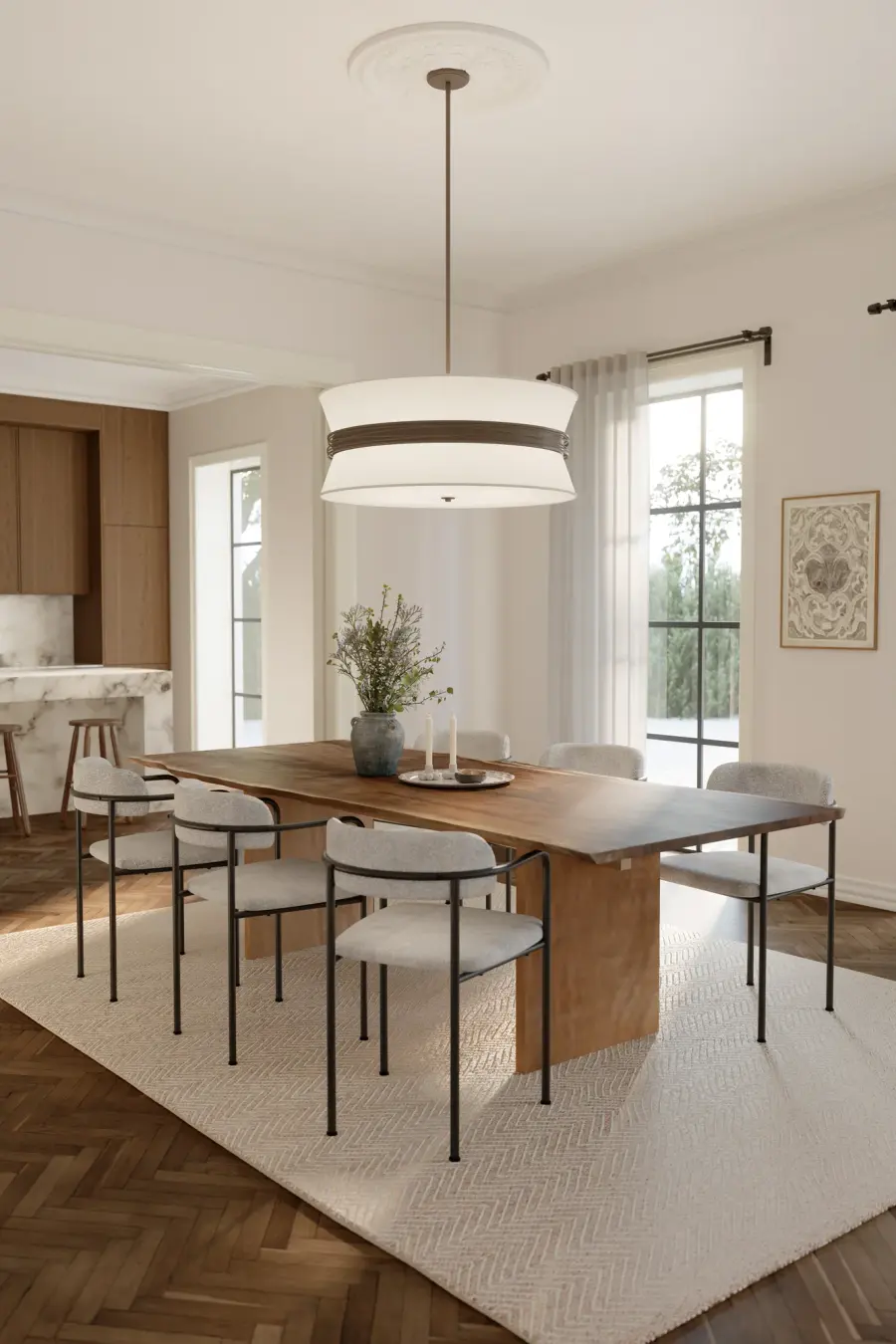 Dalvor 36" 6-Light Linear Pendant - Image 3