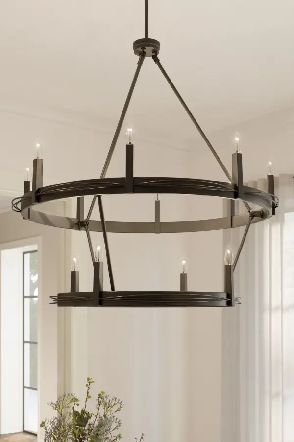 Dalvor 42.75" 12-Light Pendant - Image 2