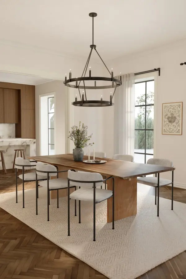 Dalvor 42.75" 12-Light Pendant - Image 5