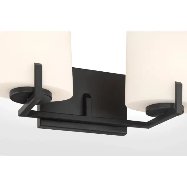 Mirelle 16" 2-Light Vanity in Dark Matte Black - Image 5