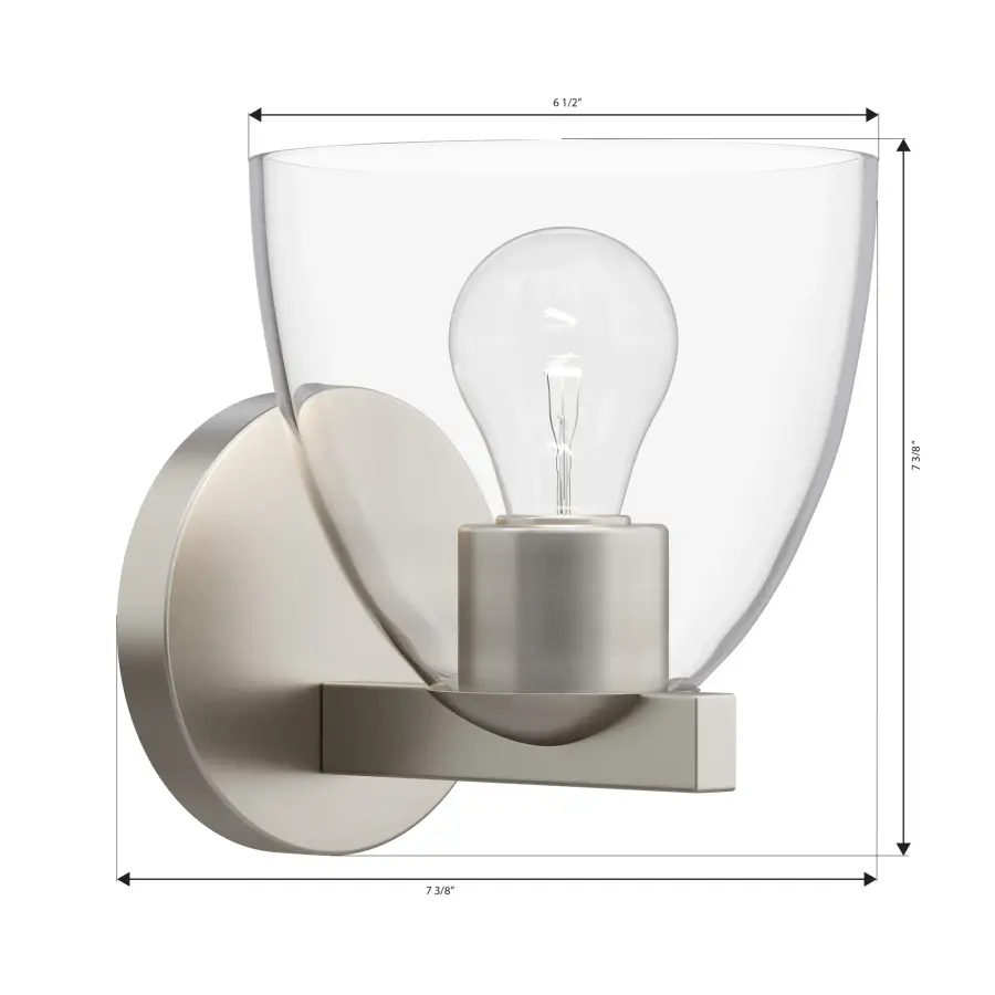 Noellea 1-Light Bath Sconce - Image 4