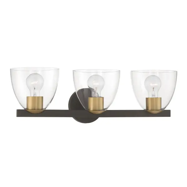 Noellea 3-Light Vanity in Dark Bronze and Legacy Brass - Image 8