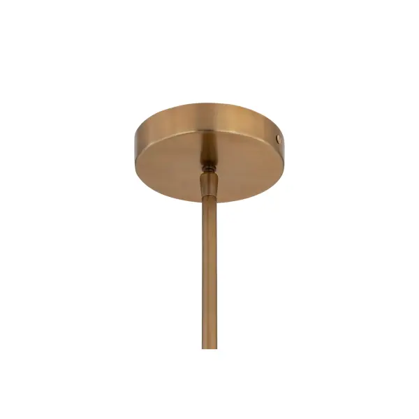 Orstyn 48" 4-Light Linear Chandelier in Legacy Brass - Image 3