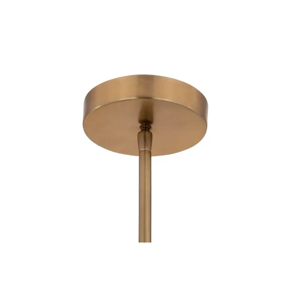 Orstyn 52" 2-Light Linear Chandelier in Legacy Brass - Image 5