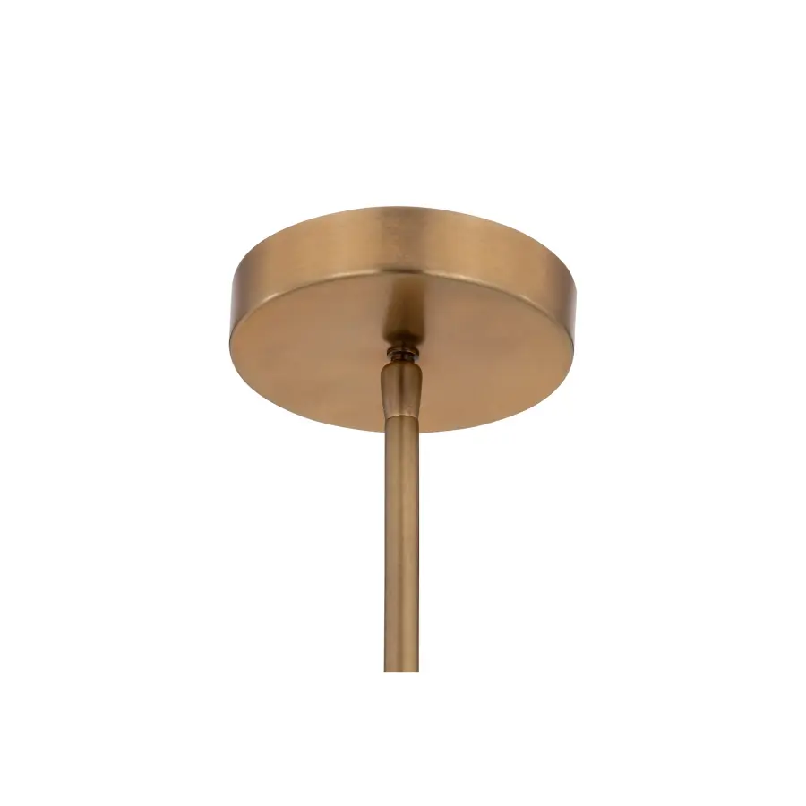 Orstyn 52" 2-Light Linear Chandelier in Legacy Brass - Image 5