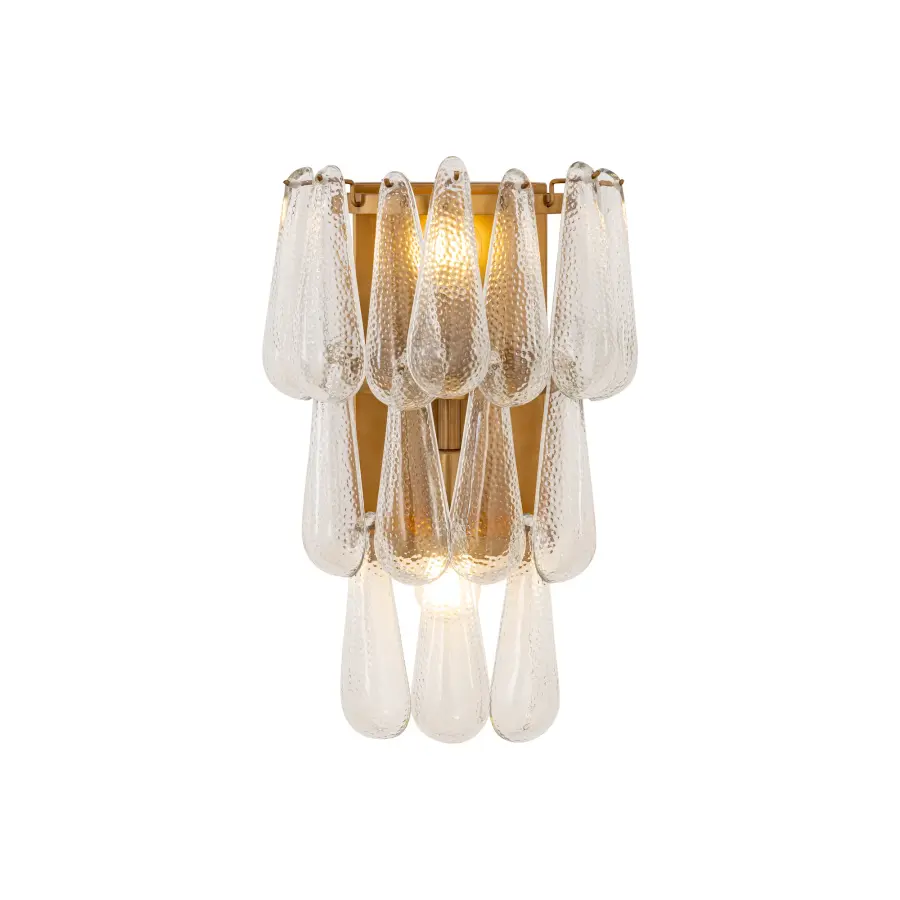 Vionne 15" High 2-Light Wall Sconce in Legacy Brass - Image 9