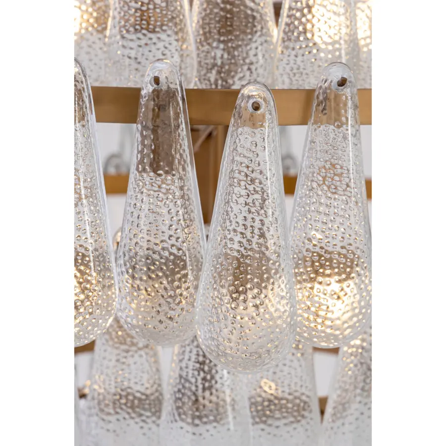 Vionne 32.25" 8-Light Pendant in Legacy Brass - Image 4