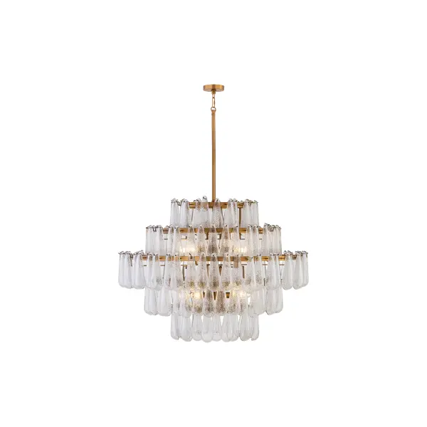 Vionne 32.25" 8-Light Pendant in Legacy Brass - Image 6