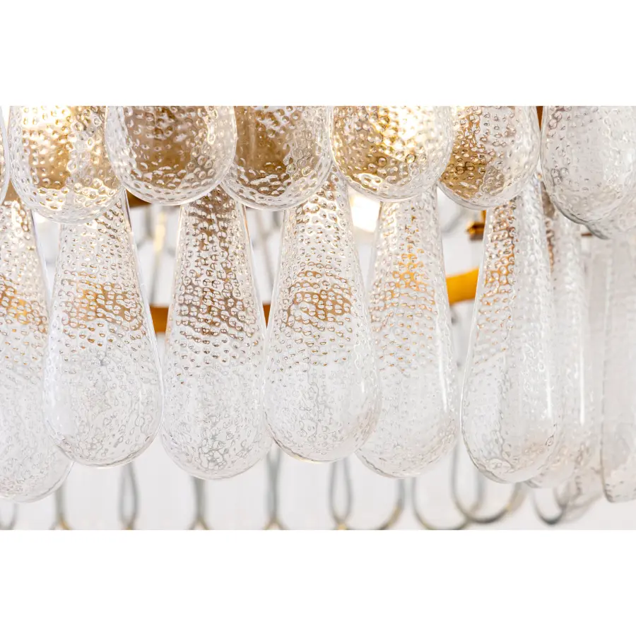 Vionne 35" 8-Light Pendant in Legacy Brass - Image 5