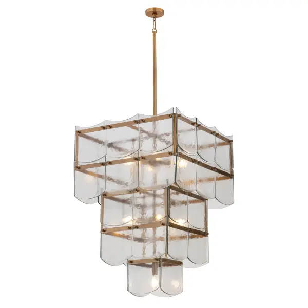 Kiori 9-Light Pendant in Legacy Brass - Image 11