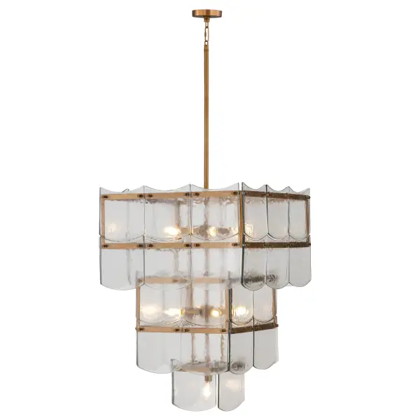 Kiori 9-Light Pendant in Legacy Brass - Image 12
