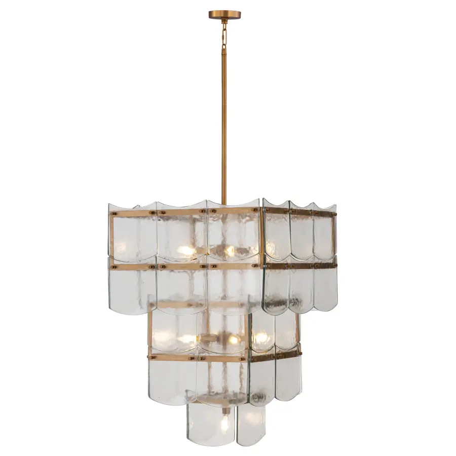 Kiori 9-Light Pendant in Legacy Brass - Image 12