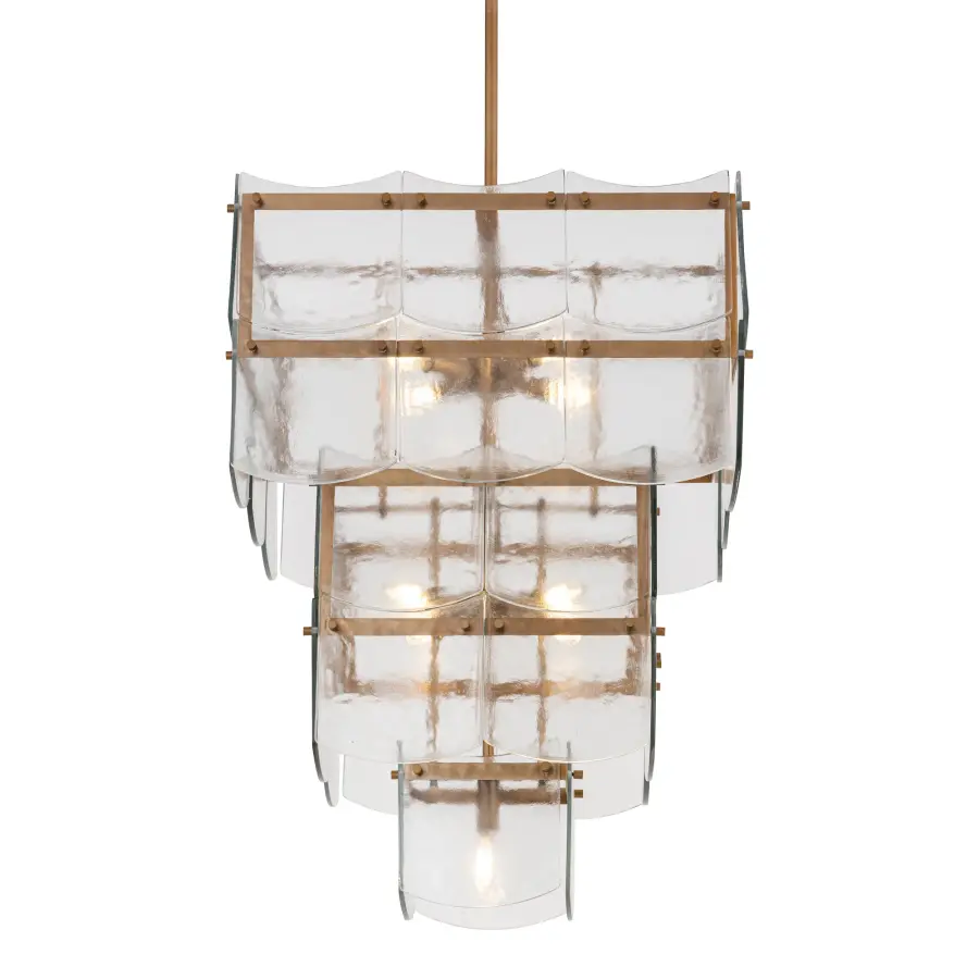 Kiori 9-Light Pendant in Legacy Brass - Image 7