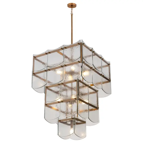 Kiori 9-Light Pendant in Legacy Brass - Image 10