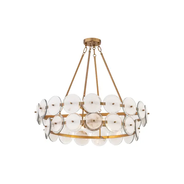 Kintrel 31.5" 4-Light Linear Pendant in Legacy Brass - Image 12