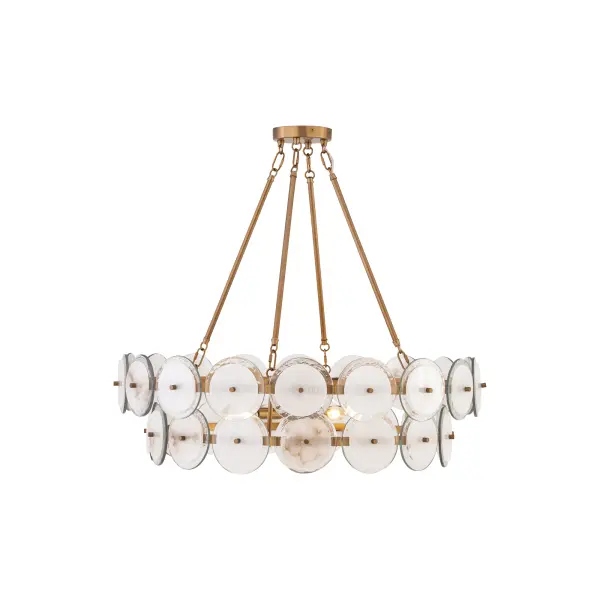 Kintrel 31.5" 4-Light Linear Pendant in Legacy Brass - Image 13