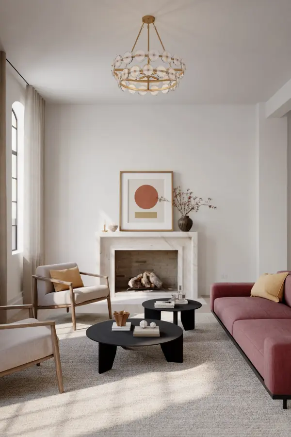 Kintrel 31.5" 4-Light Linear Pendant in Legacy Brass - Image 3