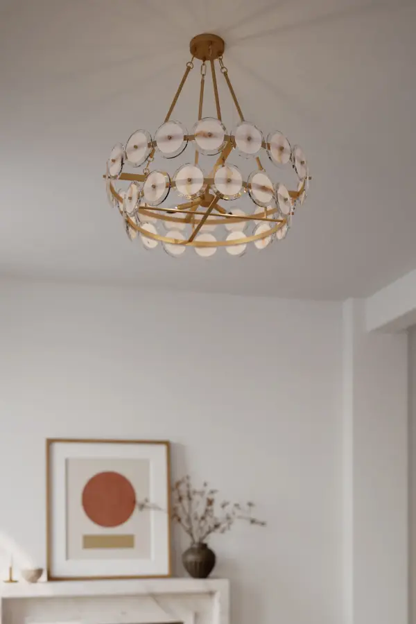 Kintrel 31.5" 4-Light Linear Pendant in Legacy Brass - Image 5