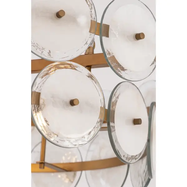 Kintrel 31.5" 4-Light Linear Pendant in Legacy Brass - Image 6