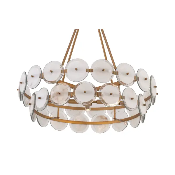Kintrel 31.5" 4-Light Linear Pendant in Legacy Brass - Image 8