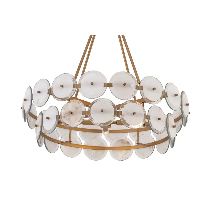 Kintrel 31.5" 4-Light Linear Pendant in Legacy Brass - Image 8