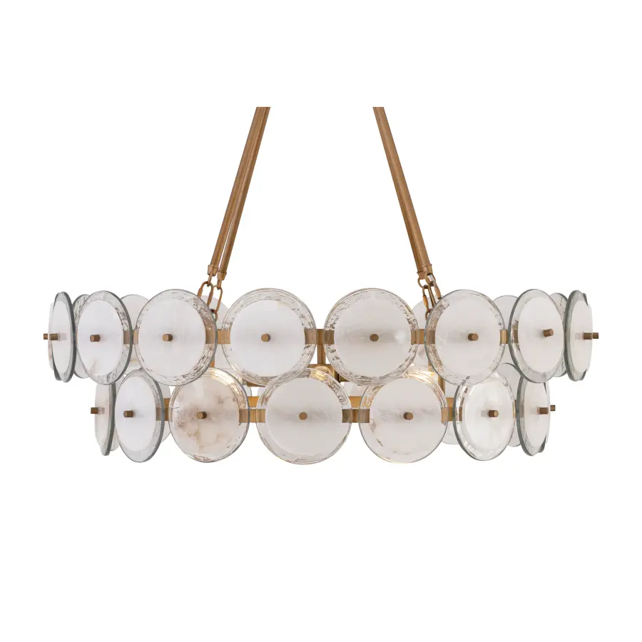 Kintrel 31.5" 4-Light Linear Pendant in Legacy Brass - Image 10