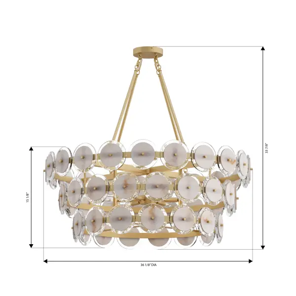 Kintrel 36.5" 6-Light Linear Pendant - Image 4