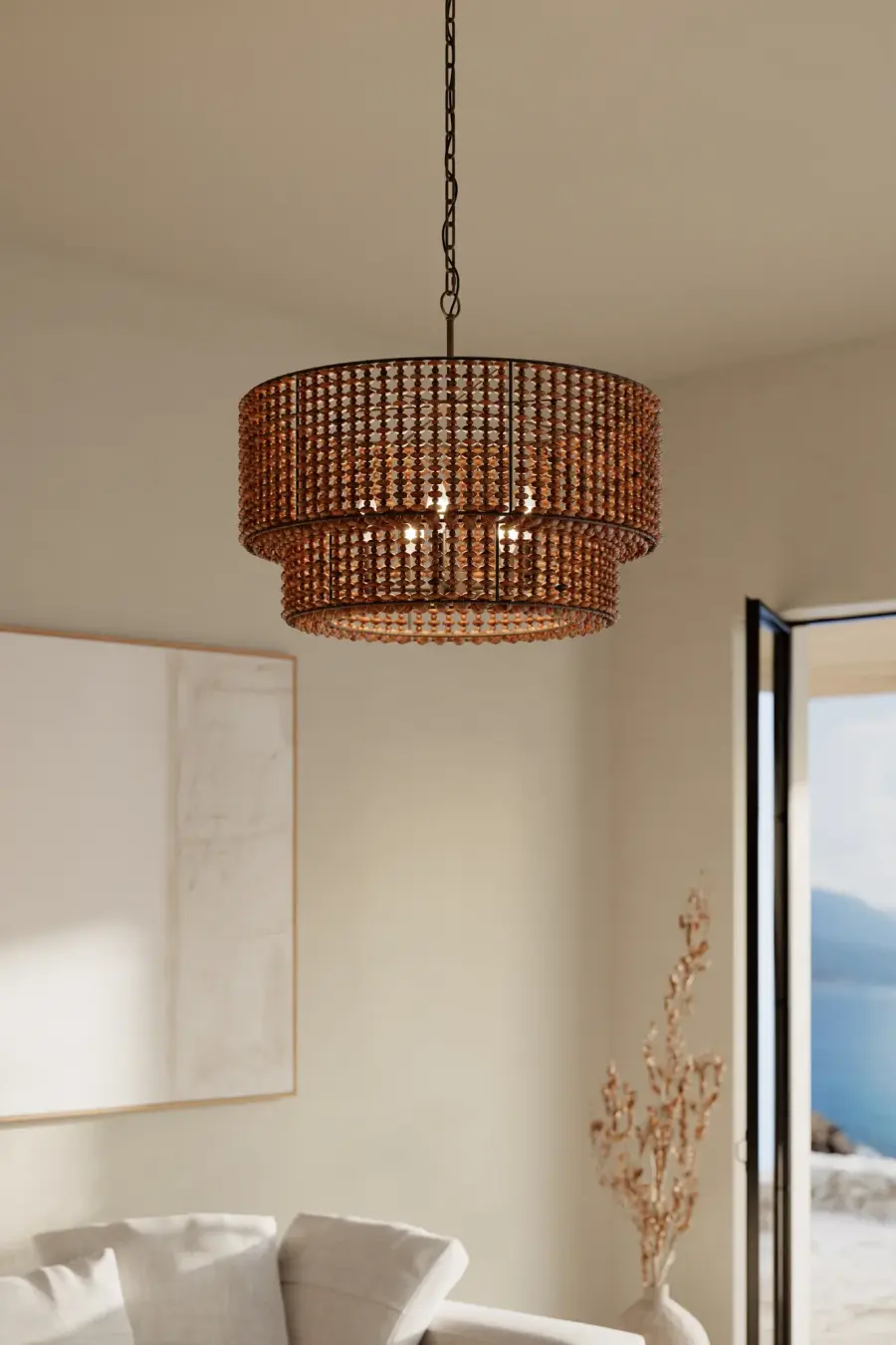 Beaudelle 30" 5-Light Pendant - Image 4