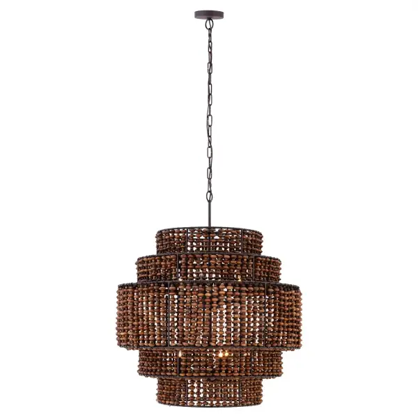 Beaudelle 30" 9-Light Pendant - Image 1