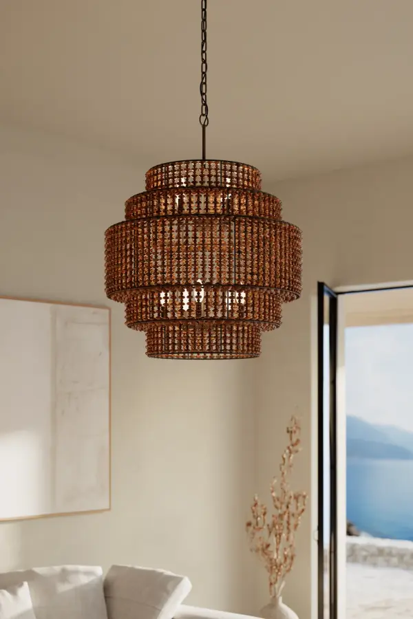 Beaudelle 30" 9-Light Pendant - Image 4