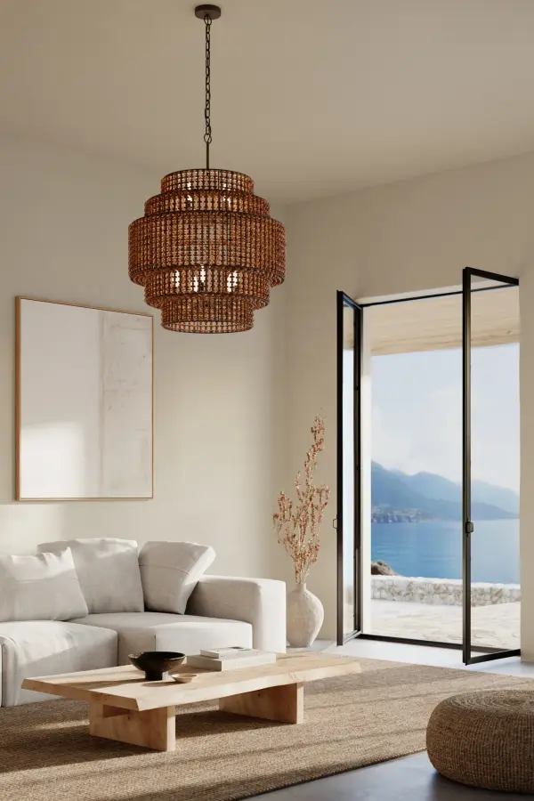 Beaudelle 30" 9-Light Pendant - Image 5