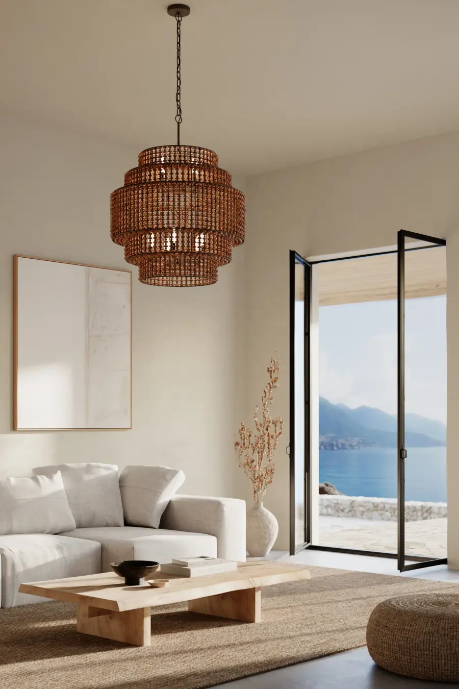 Beaudelle 30" 9-Light Pendant - Image 5