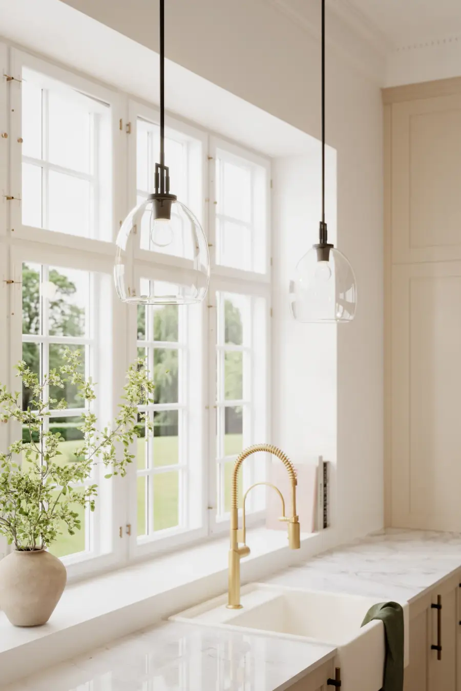 Orbis 10" Mini Pendant in Dark Matte Black - Image 2