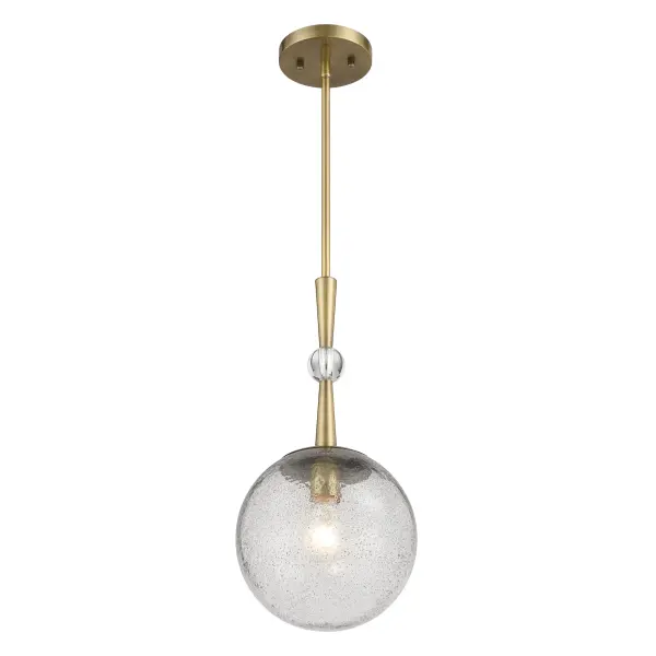 Populuxe 19" Mini Pendant with Volcanic Glass - Image 3