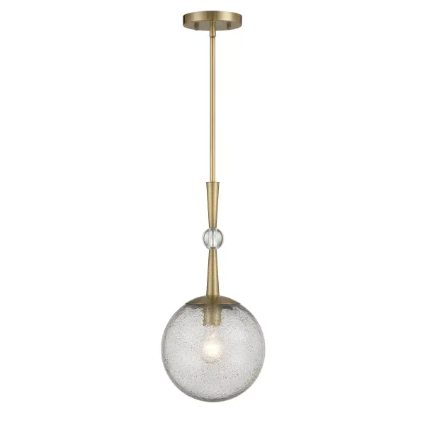 Populuxe 19" Mini Pendant with Volcanic Glass - Image 5