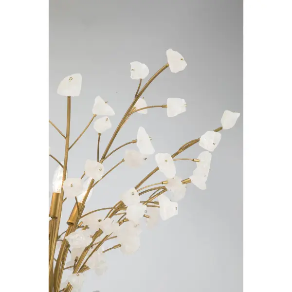 Ramus 36" 6-Light Chandelier in Legacy Brass - Image 6