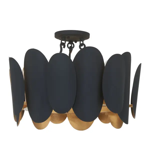 Vailen 20" 7-Light Semi Flush Mount - Image 8