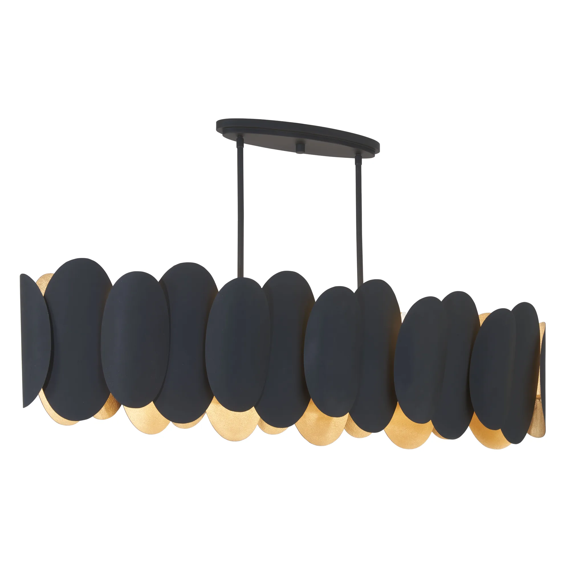 Vailen 48" 10-Light Island Chandelier