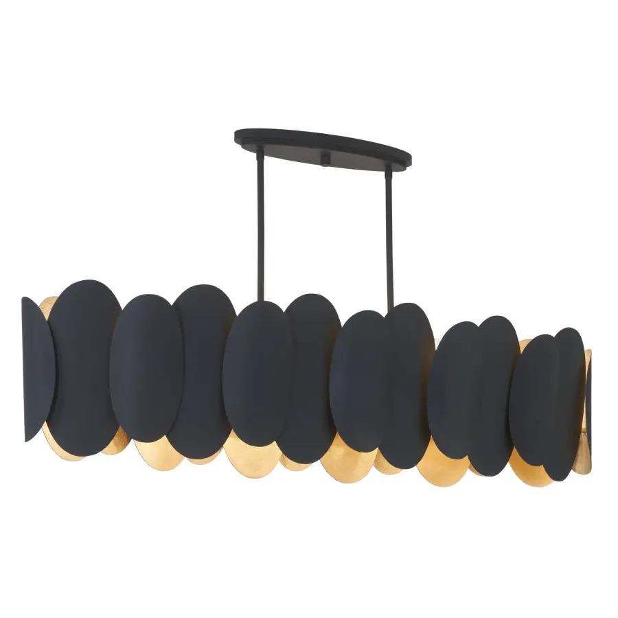 Vailen 48" 10-Light Island Chandelier - Image 1