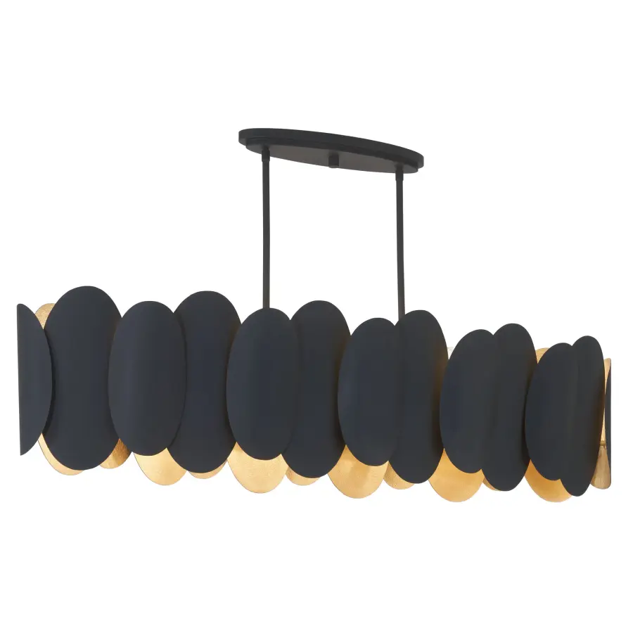 Vailen 48" 10-Light Island Chandelier - Image 4