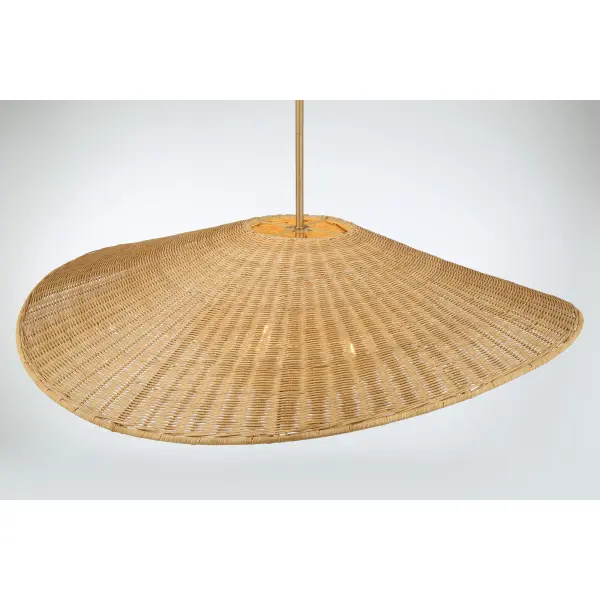 Nestor 36" 3-Light Pendant in Legacy Brass - Image 8