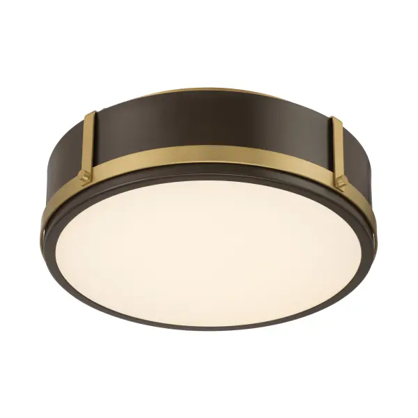 Lynca 13.75" 5CCT LED Flush Mount in Legacy Brass - Image 7