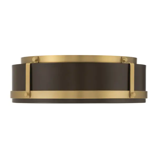 Lynca 13.75" 5CCT LED Flush Mount in Legacy Brass - Image 9