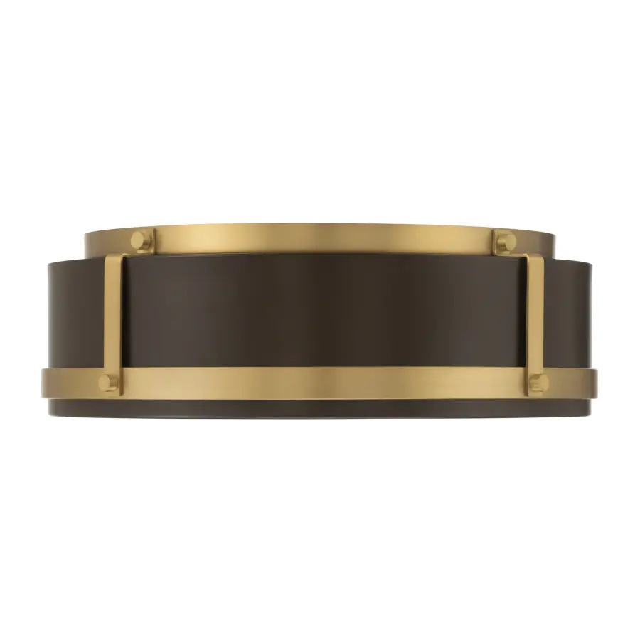 Lynca 13.75" 5CCT LED Flush Mount in Legacy Brass - Image 9