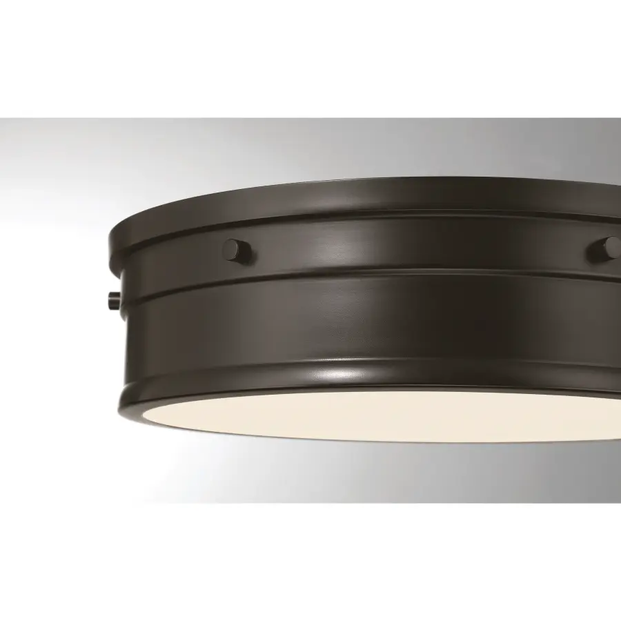 Marnex 13" 5CCT LED Flush Mount in Plated Dark Bronze - Image 6