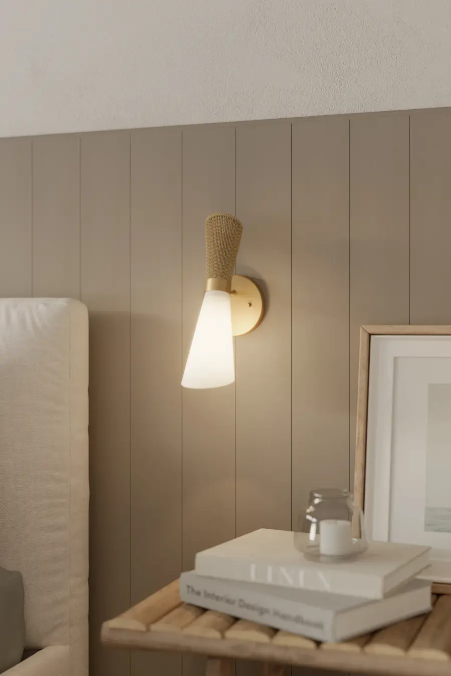 Vantrel 13.75" High 1-Light Wall Sconce in Legacy Brass - Image 3